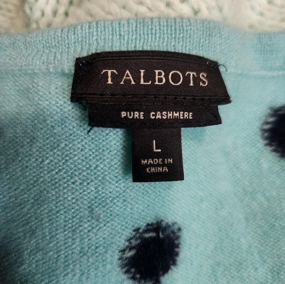 Cashmere Button Cuff Sweater - Picture 3 of 4